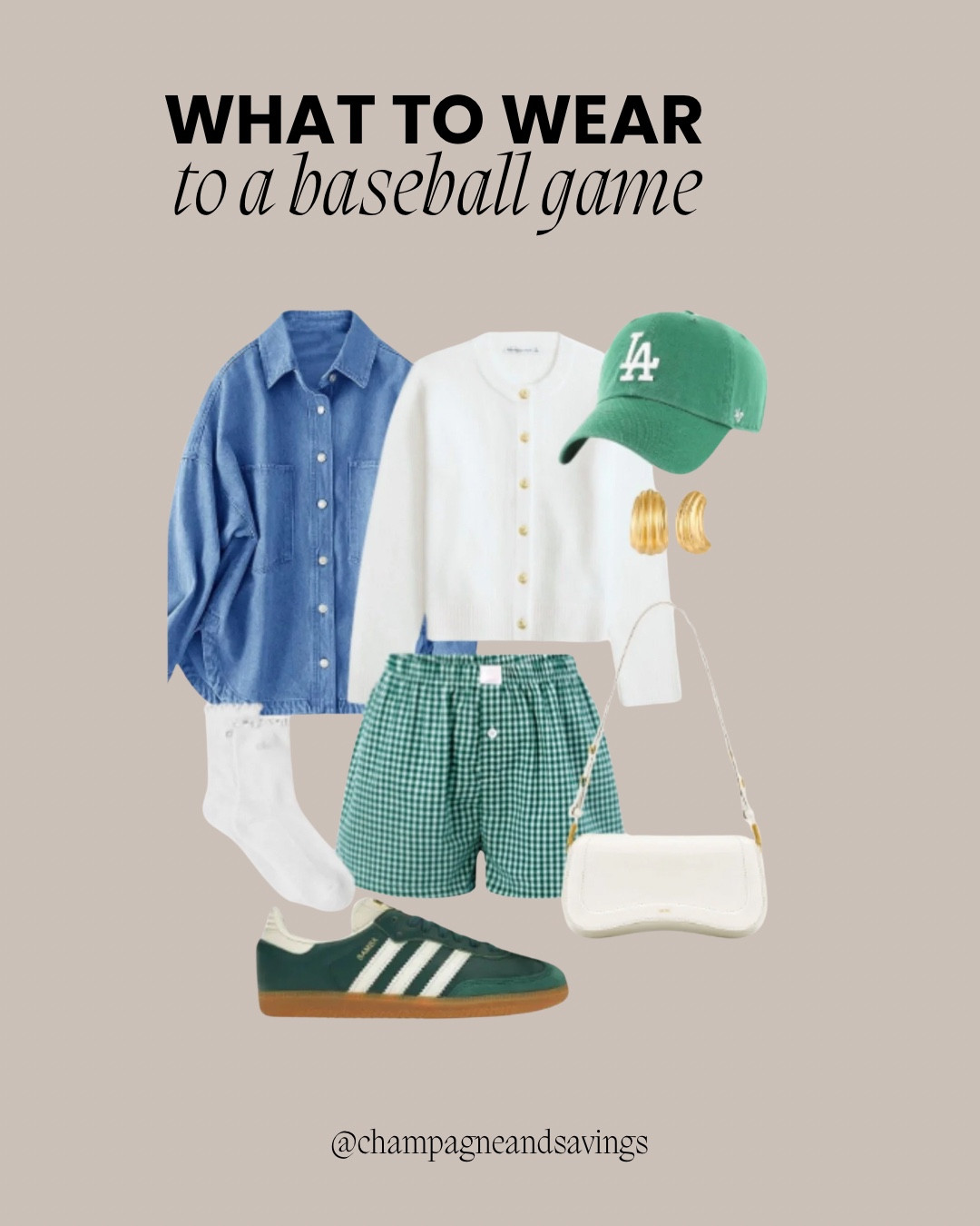 What to wear April: baseball game outfitts

#LTKootd
