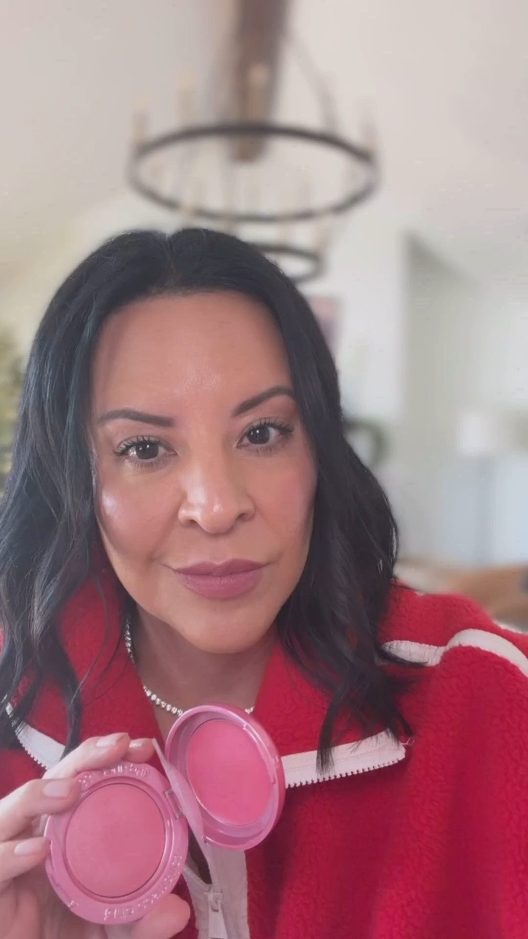 This new blush is gorgeous and on sale for a great price! The set is $38!! I have the shade Pink Champagne (it has a pink tone to it). There is another shade called Strawberry that is more of a rose tone. Both colors look great on any skin tone!



#LTKselfcare #LTKActive #LTKOver40