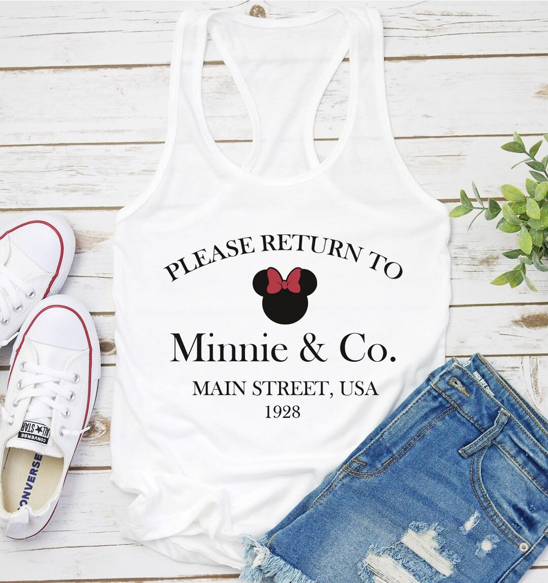 Minnie & Co Est. 1928 Tank Top, Mickey And Co Est. 1928 Shirt, Vintage Disney Tank, Retro Disney ... | Etsy (US)