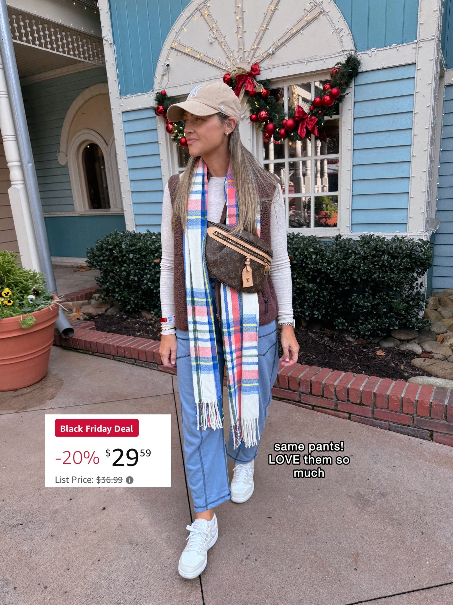 XS pants & top. S vest
Black Friday faves!