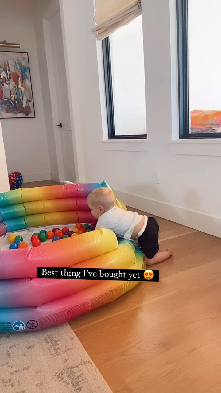 Swimming pool with balls for ball pit pool!! On this rainy day we are playing with it as a ball pit today!🩵🍉🌦️🌈 also this is on sale $36 normally priced at $92!!

#LTKSeasonal #LTKKids #LTKParties
