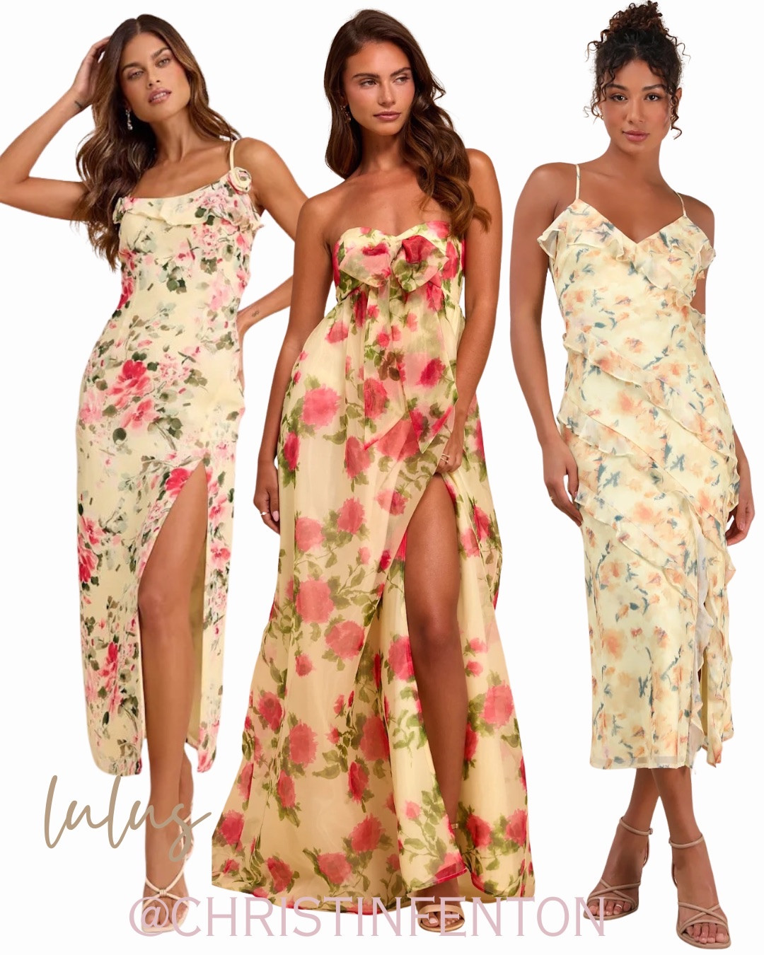 Lulus summer dresses, wedding guest dress, maxi dresses, midi dress, mini dress, anniversary dress, engagement photoshoot dress, bridesmaid dress, celebration dress, baby shower dress, maid of honor dress, mother of the bride dress, cocktail party dress, engagement dinner dress, honeymoon dress, floral dress, satin dress, formal dress  @shop.ltk #liketkit #lulusdresses #lulus #lovelulus 🥰 Thanks for being here & shopping with me! 🤍 Xo Christin

#LTKdayinmylife #LTKWedding #LTKTravel