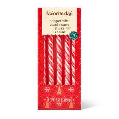 Peppermint Christmas Candy Cane Stirrers - 5.29oz - Favorite Day™ | Target