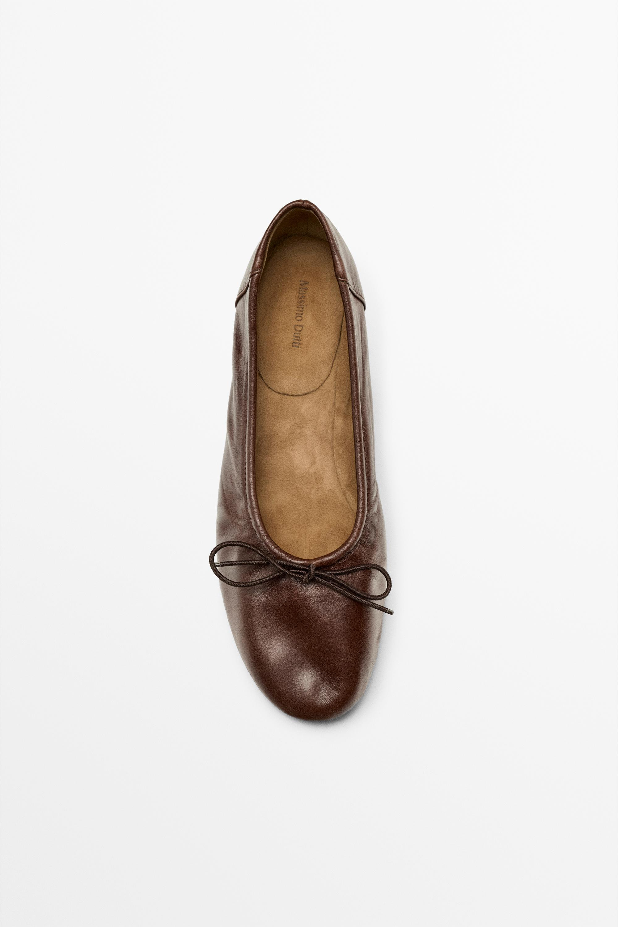 Heeled ballet flat | Massimo Dutti UK