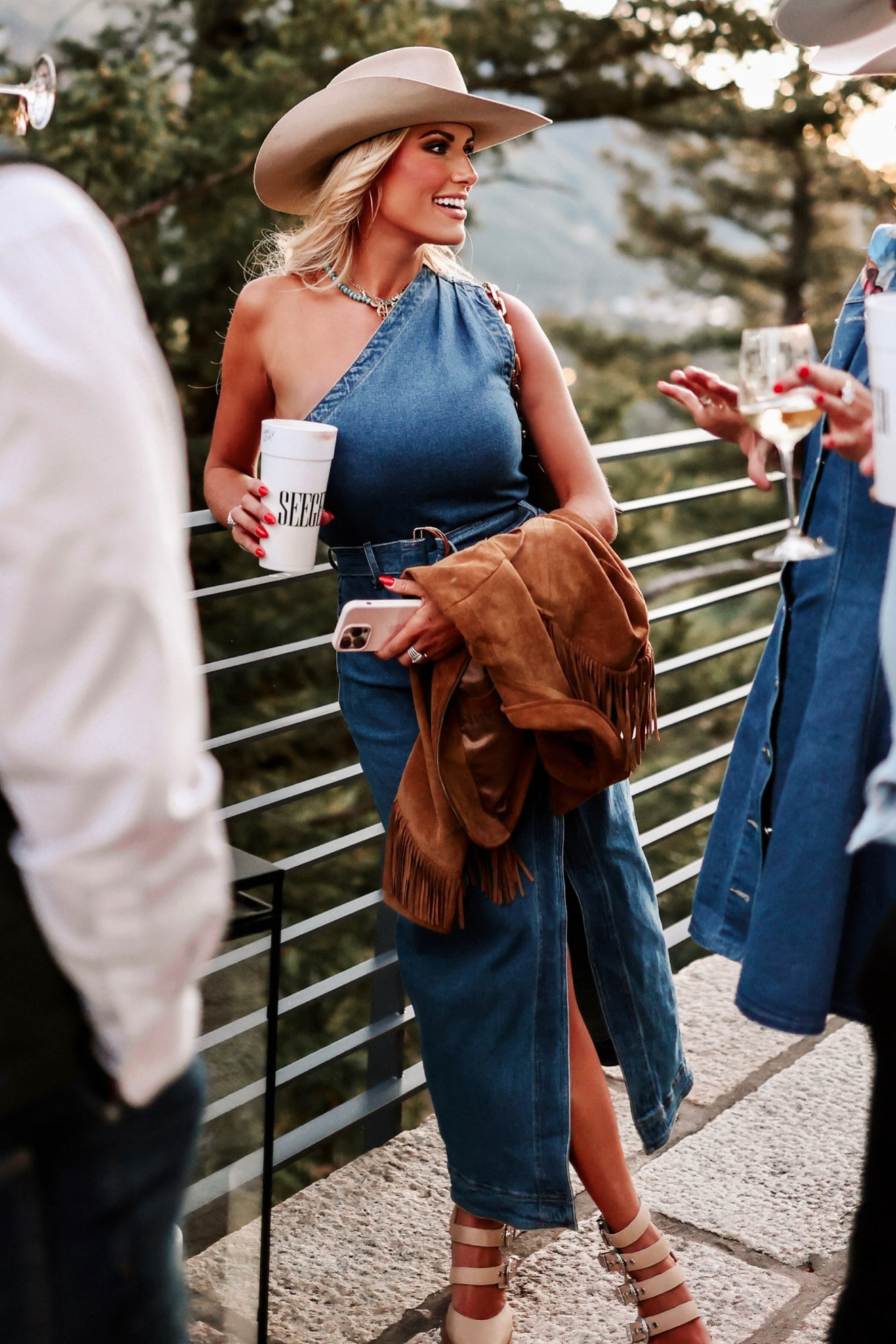 One of my favorite looks from our Colorado summer vacation. This look was for an all denim and western welcome party for a wedding we attended while in Telluride. This would be perfect for a night in Aspen, CO. 

#LTKshoecrush #LTKwedding #LTKSeasonal