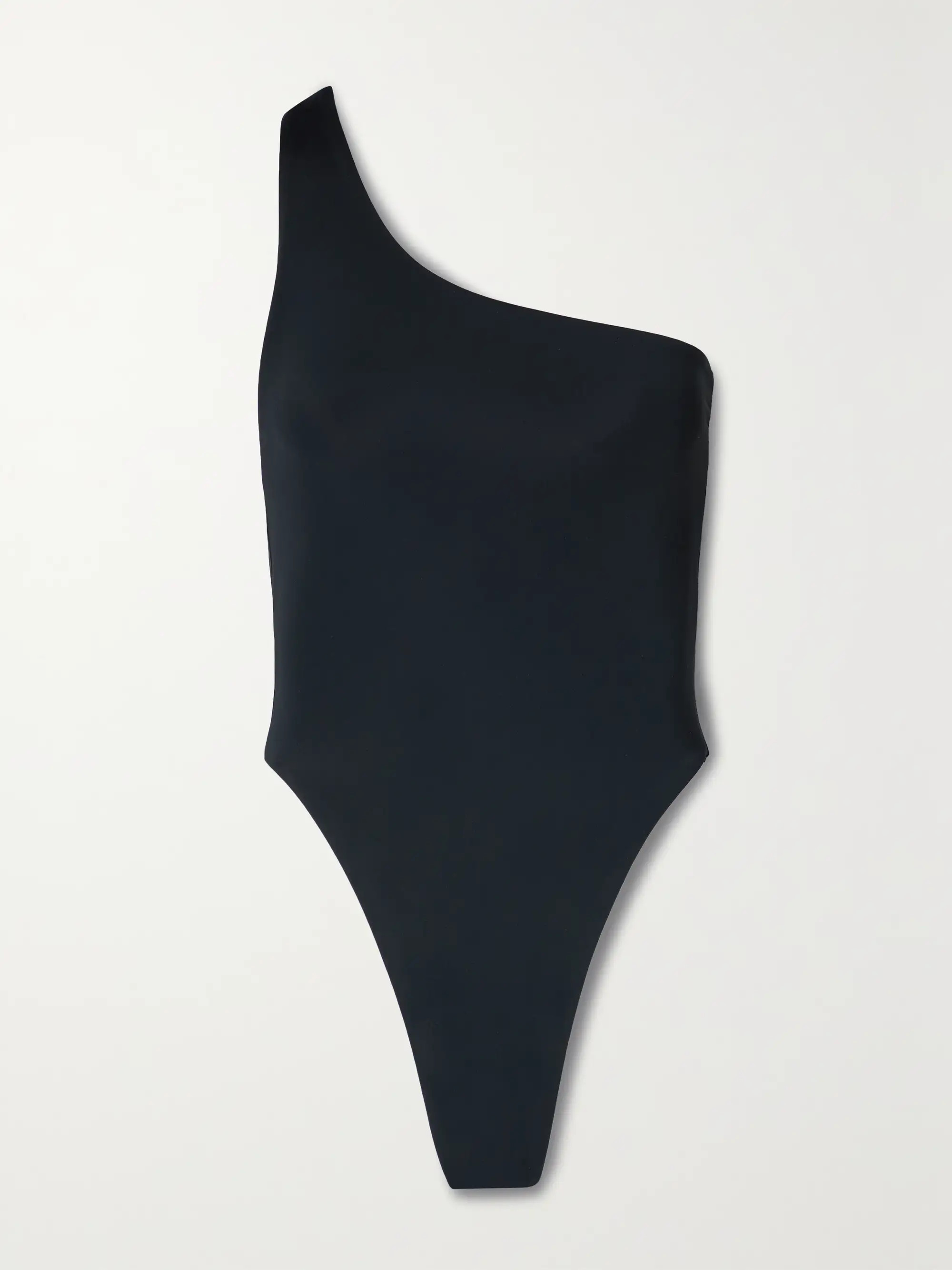 One-shoulder recycled swimsuit | NET-A-PORTER (US)