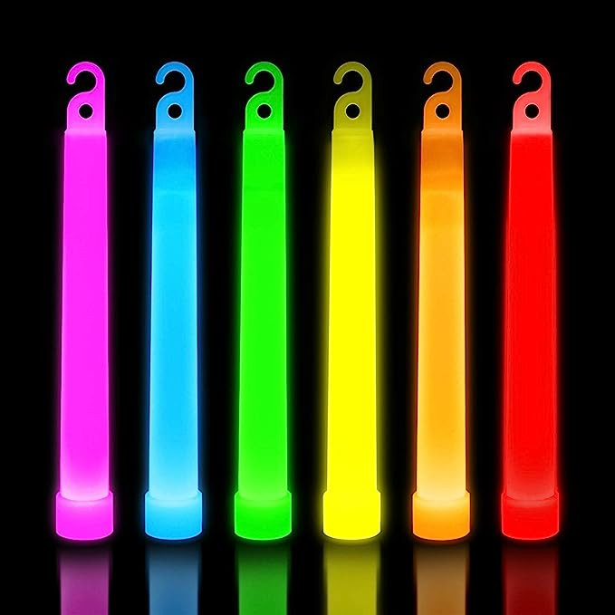 30 Ultra Bright Glow Sticks in Bulk - Multi Use Glowsticks for Parties, Camping, Emergency Light ... | Amazon (US)