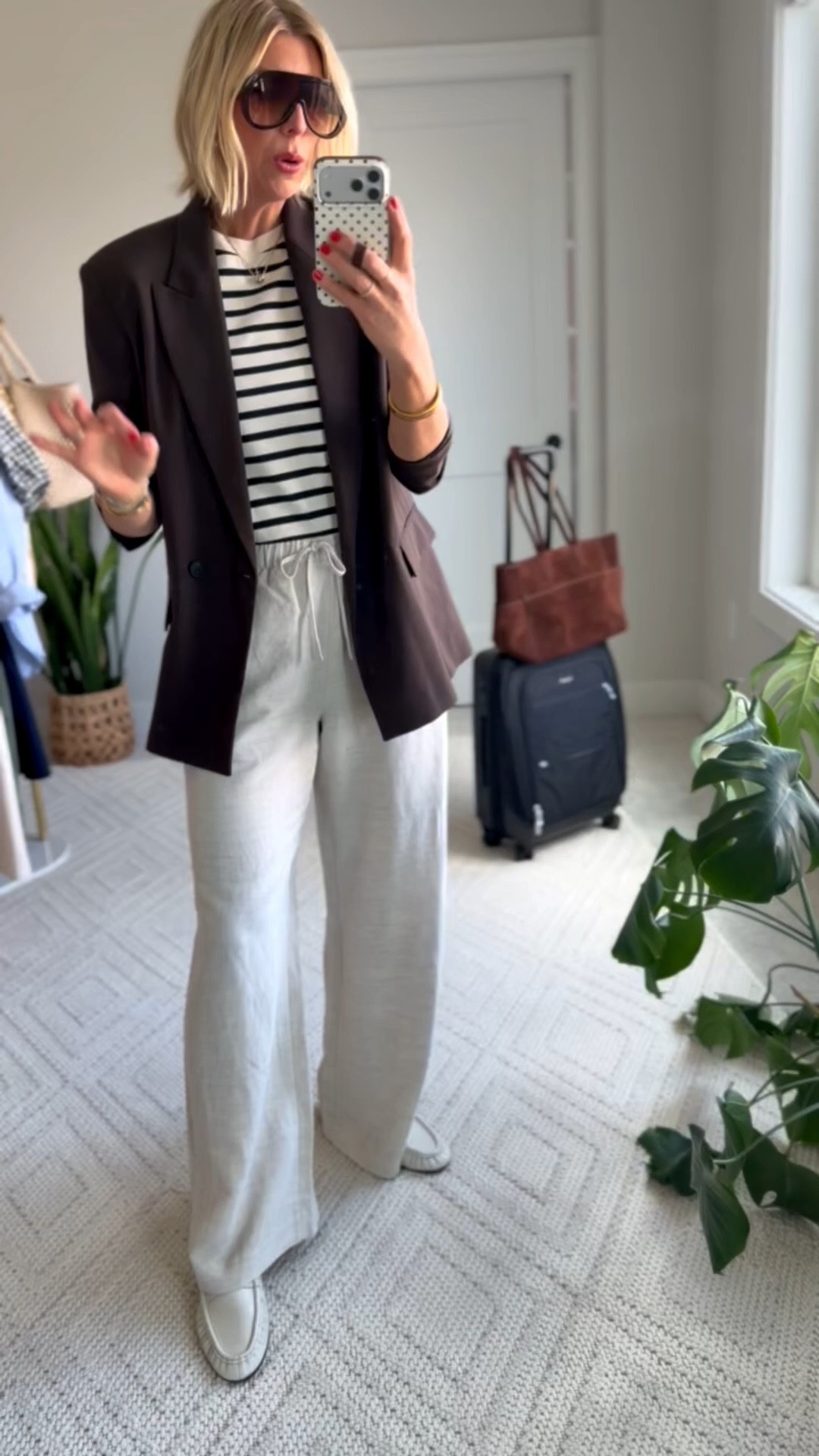  I’m highlighting how these pants are such an easy staple for the warmer months. I’m 510 for height reference wearing my true to size medium in the tall length these come in different length options

#LTKSeasonal #LTKOver40 #LTKootd