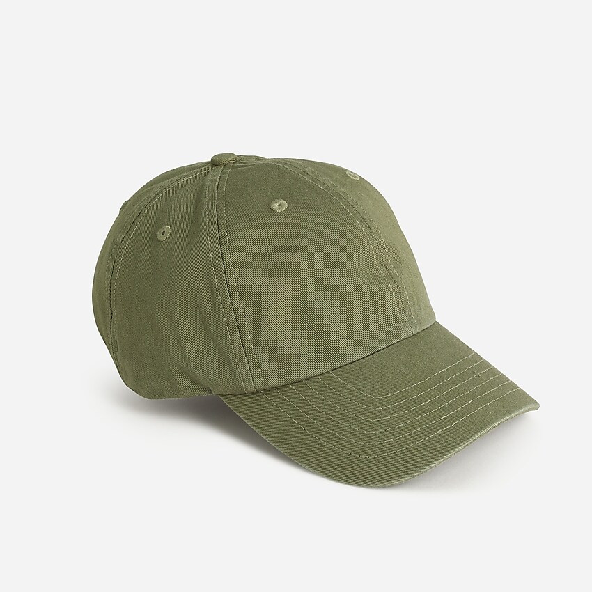 Twill baseball cap | J. Crew US