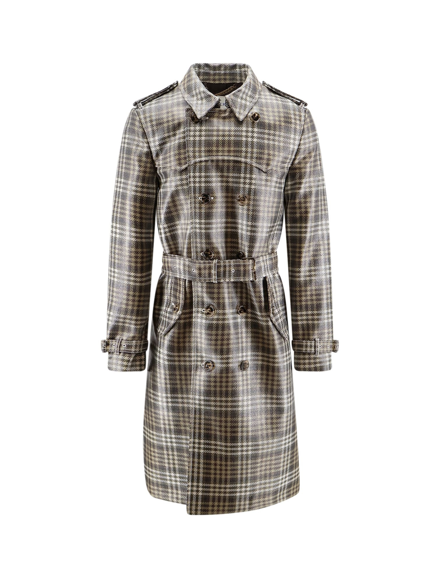 Burberry Foxfield Madras Trench | Italist.com US