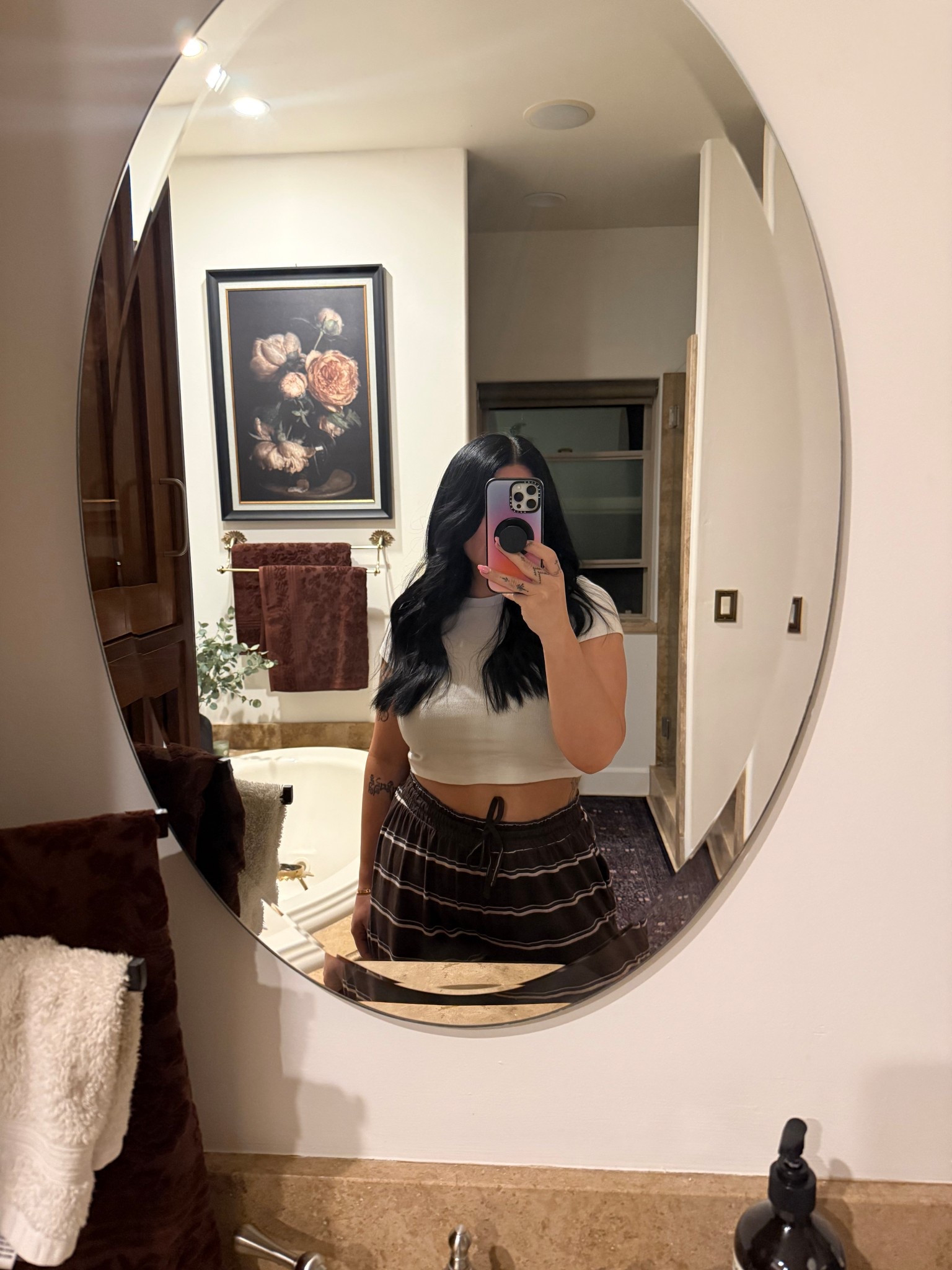 i’m wearing a size 12 in the pants and large in the shirt! i’m also doing a decor redo in my bathroom and linked those too 🩷

#LTKgrwm #LTKootd #LTKHome