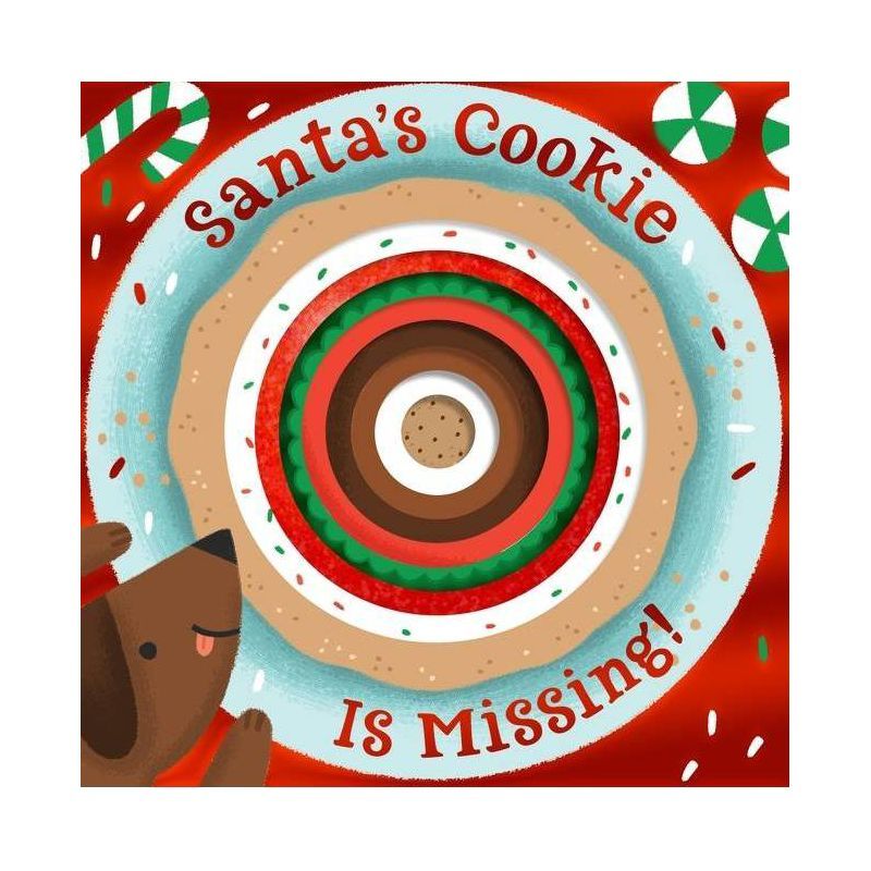 Santa's Cookie Is Missing! (Board Book with Die-Cut Reveals) - by Houghton Mifflin Harcourt | Target
