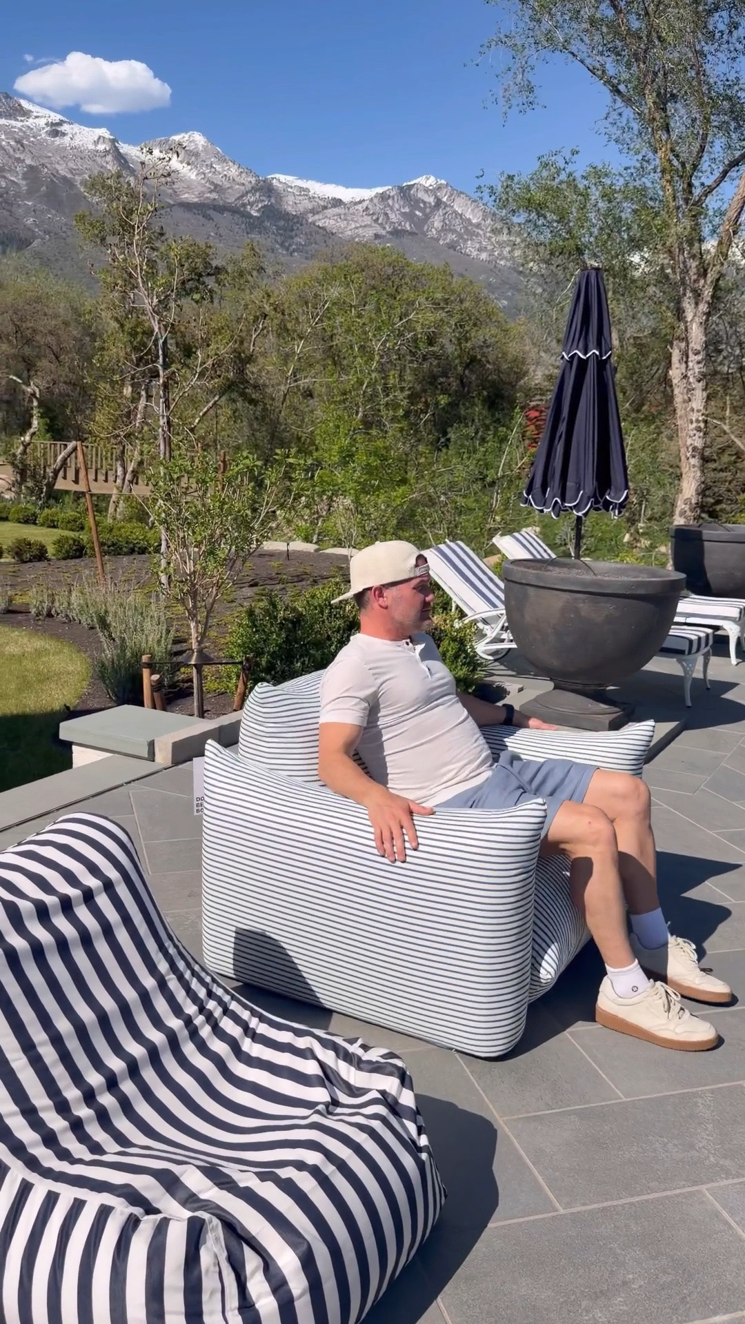 Testing out some pool lounge chairs. All washable / which striped pool chair do you like?

#LTKSaleAlert #LTKHome #LTKSeasonal