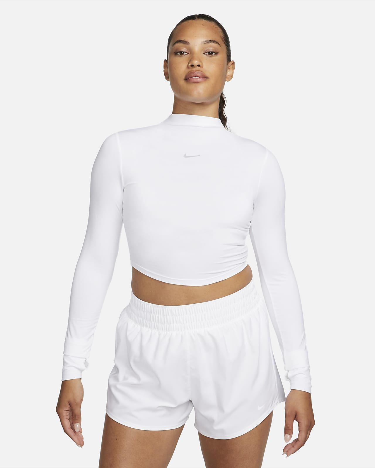 Nike Dri-FIT One Luxe Women's Long-Sleeve Cropped Top. Nike.com | Nike (US)