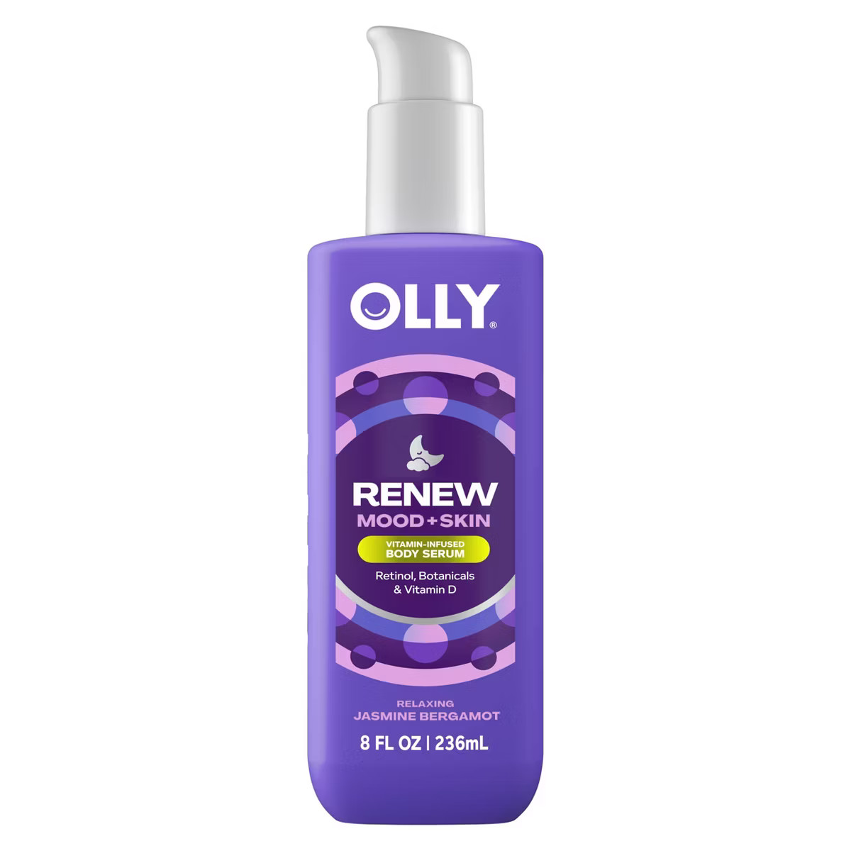 OLLY Renew Mood and Skin Vitamin-Infused Body Serum - Jasmine Bergamot - 8 fl oz | Target