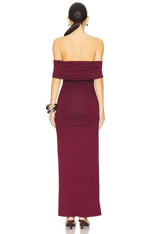 x REVOLVE Whittney Maxi Dress in Burgundy | Revolve Clothing (Global)