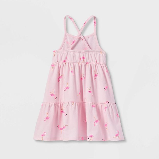 Toddler Girls' Tiered Knit Tank Dress - Cat & Jack™ | Target