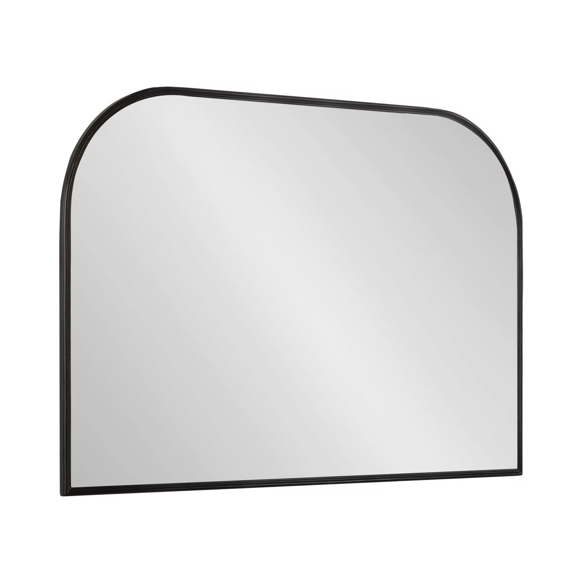 36" x 24" Caskill Framed Arch Wall Mirror Black - Kate & Laurel: Large, Modern Design, Wall-Mount... | Target