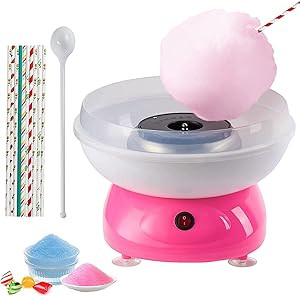 NODEMASH Cotton Candy Machine - 500W Portable with Large Splash-Proof Plate, Efficient Electric H... | Amazon (US)