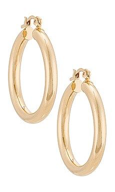 The M Jewelers NY The Large Ravello Hoops in Gold from Revolve.com | Revolve Clothing (Global)