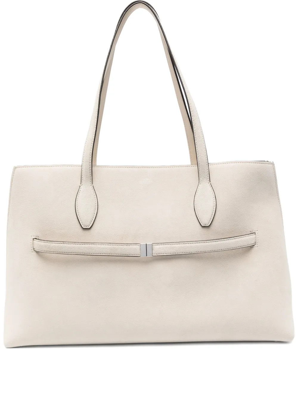 TOTEME Large Lounge Suede Tote Bag | Neutrals | FARFETCH NZ | Farfetch Global
