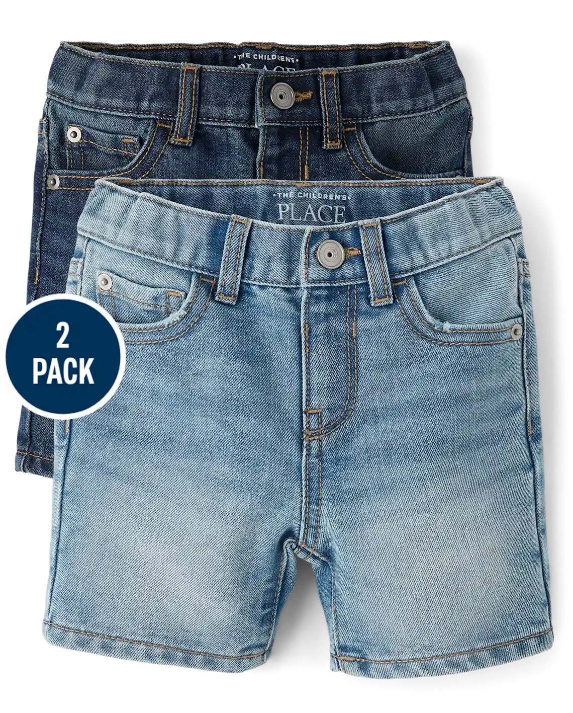 Baby And Toddler Boys Denim Shorts 2-Pack - multi | The Children's Place