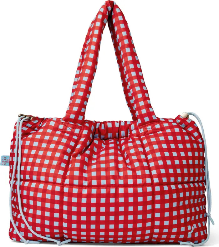 Raspberry Crush Marshmallow Midi Tote Bag | Nordstrom