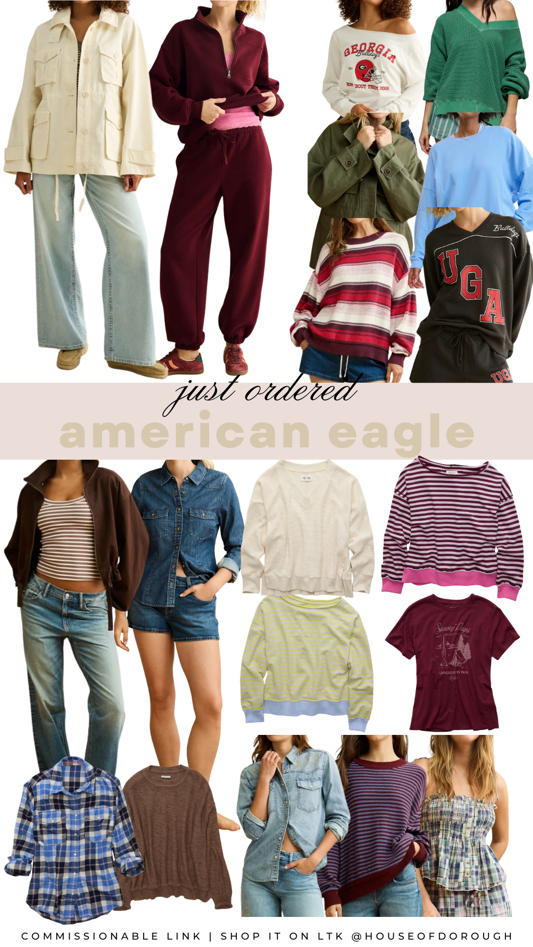 What I ordered from American Eagle! 
-
-
Plus size, outfit inspo, fall fashion, apron belly, mom life, american eagle, american eagle fall outfits, casual outfits 

 #LTKootd #LTKSaleAlert #LTKPlusSize