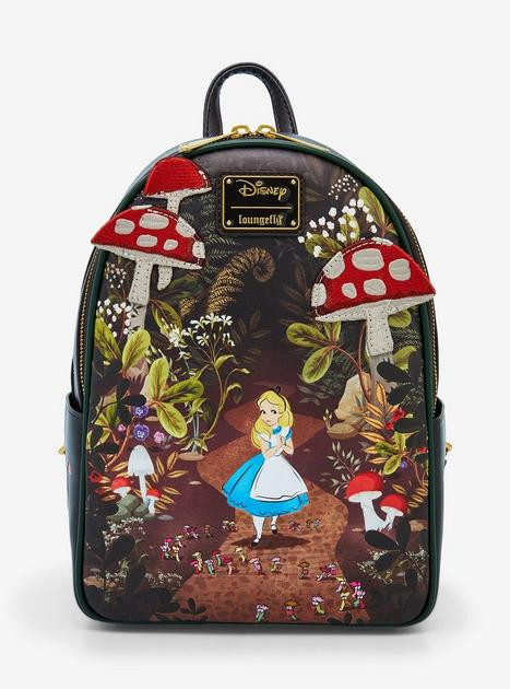 Loungefly Disney Alice in Wonderland Alice Mushrooms Mini Backpack — BoxLunch Exclusive | BoxLunch