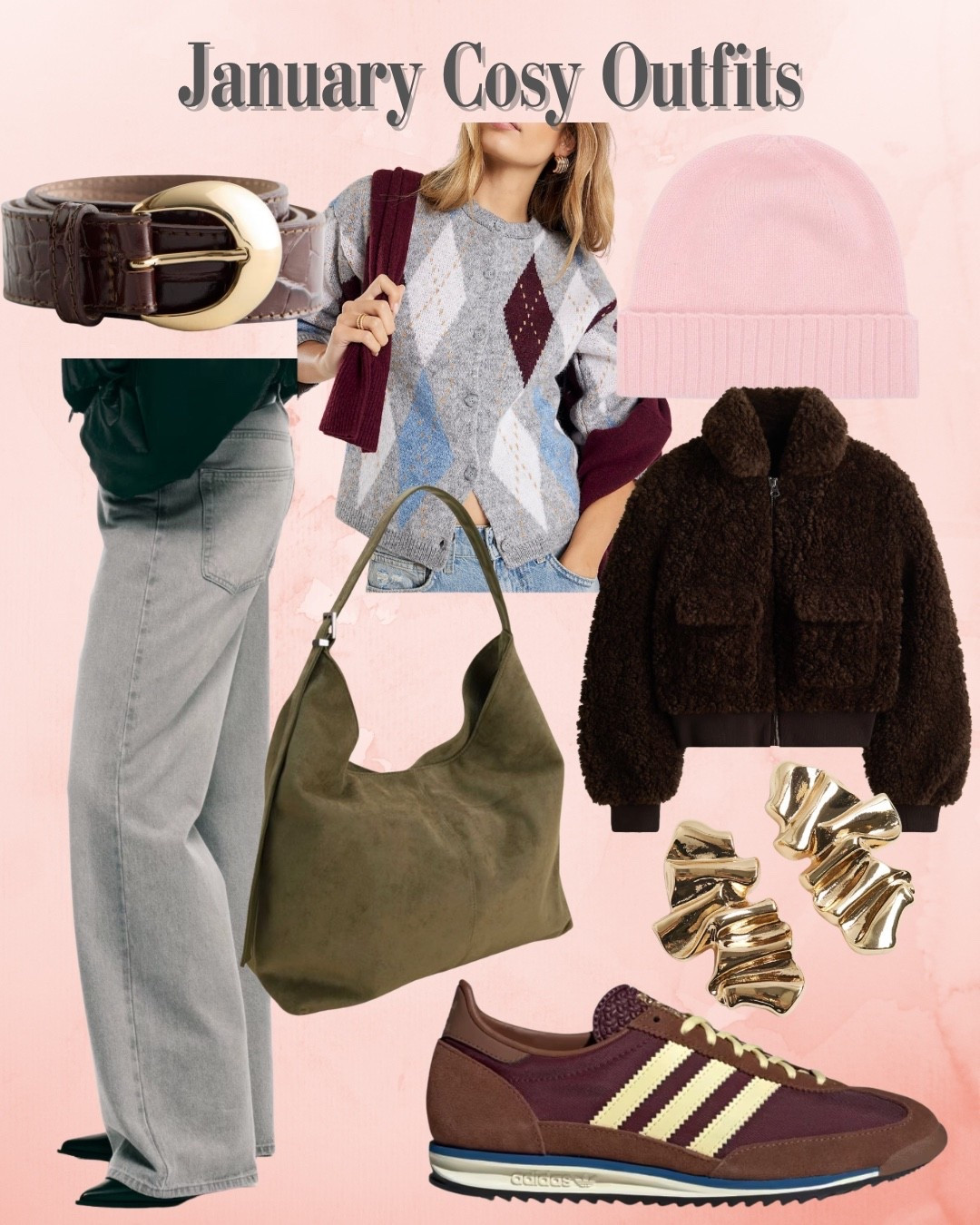 Cosy January Outfit for work life, school runs comfortable for everyday mid life 

#LTKmidsize #LTKjeans #LTKstyletip