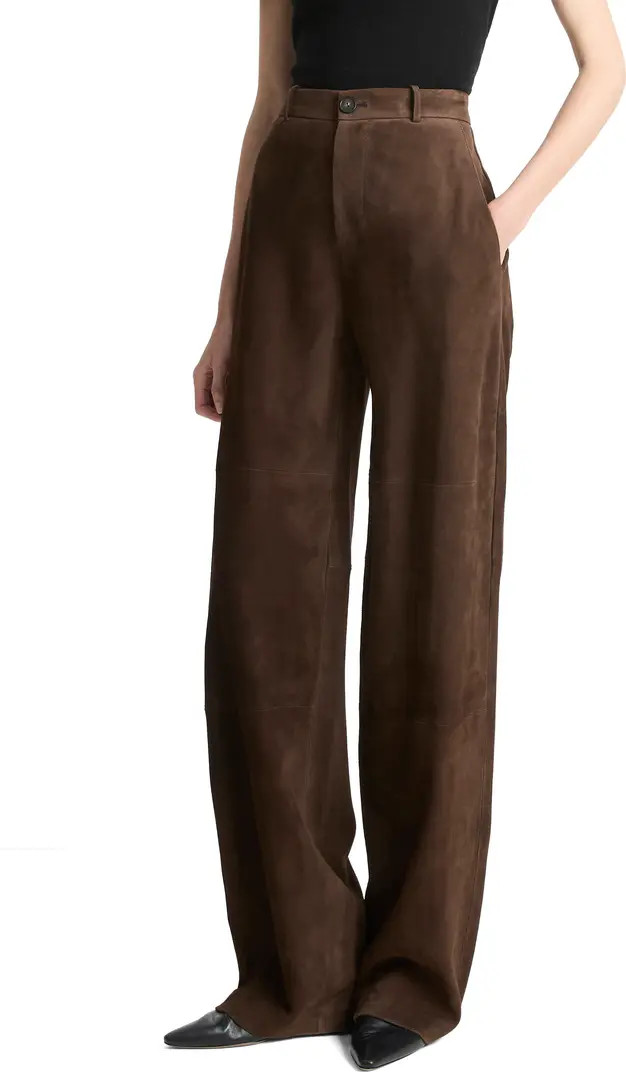 Vince Suede Wide Leg Pants | Nordstrom | Nordstrom