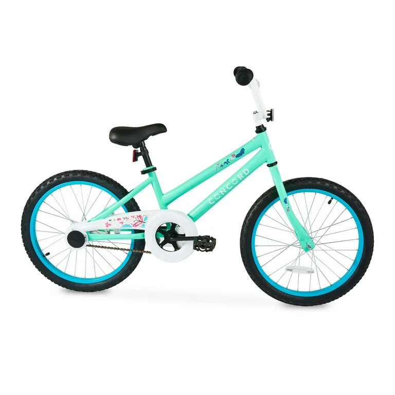 Concord 20" Kids' Bike for Girls, Teal, Fits Riders 44"-56" - Walmart.com | Walmart (US)