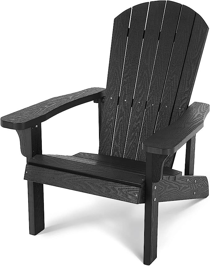 Stoog Outdoor Adirondack Chairs, 400 lbs Support, All-Weather Adirondack Chair, Looks and Feels L... | Amazon (US)