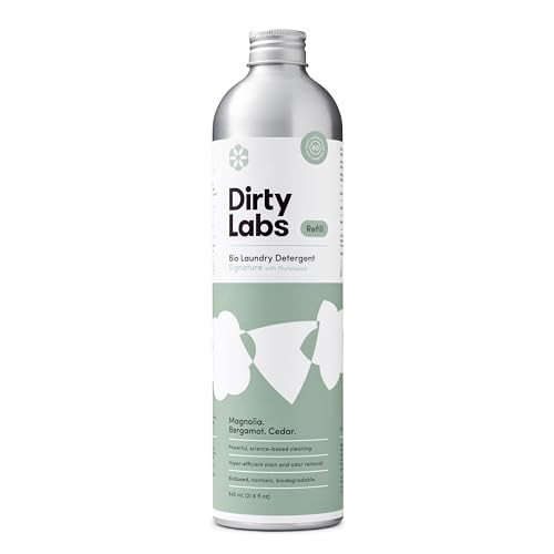 Dirty Labs | Signature Scent Bio-Liquid Laundry Detergent 80 Loads (21.6 fl oz) Hyper-Concentrate... | Amazon (US)