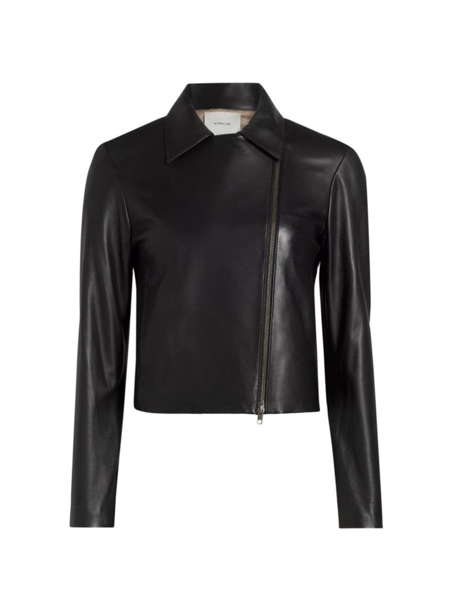 Leather Moto Jacket | Saks Fifth Avenue