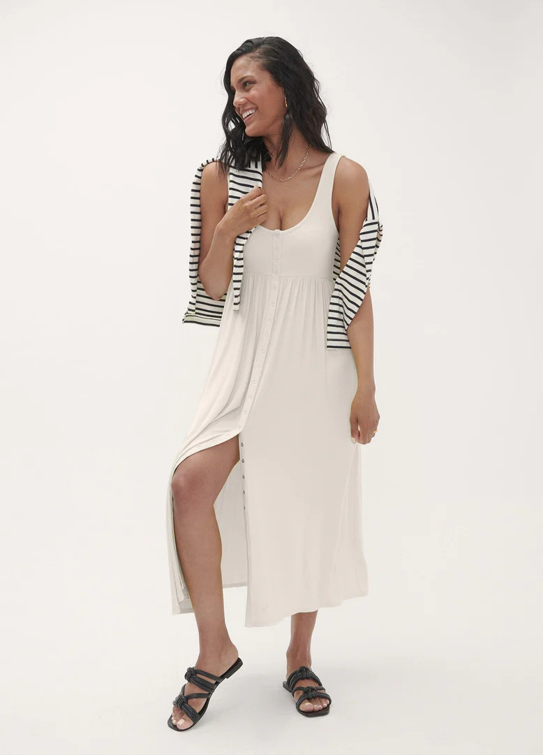 The Softest Rib Nursing Tank Dress | Hatch Collection