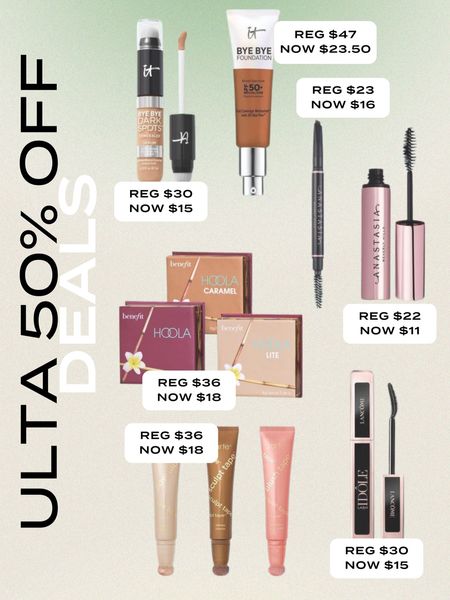 Ulta 50% off beauty deals today!

#LTKsalealert #LTKbeauty #LTKfindsunder50