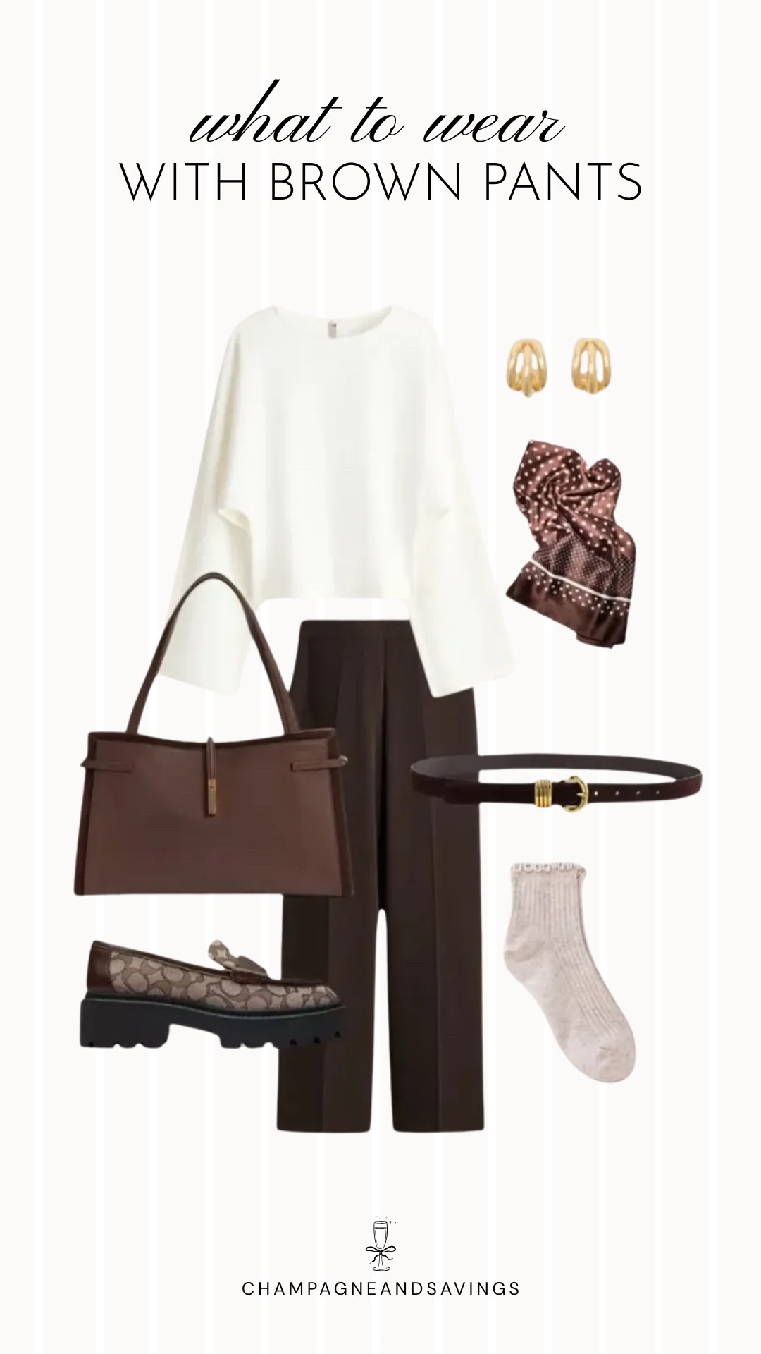 Brown pants outfit

#LTKootd