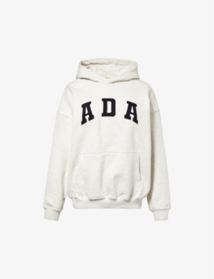 Logo-Embroidered Relaxed-Fit Cotton-Jersey Hoody | Selfridges