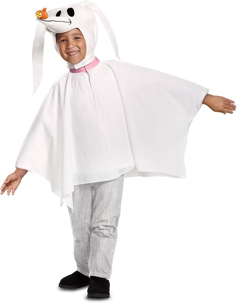 Disguise Disney Zero Nightmare Before Christmas Toddler Boys' Costume, White, Large (4-6) | Amazon (US)