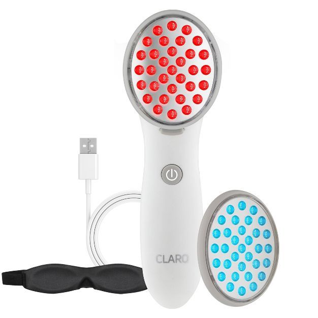 Spa Sciences Acne Treatment Light Therapy System with Interchangeable Red & Blue LED Treatment He... | Target