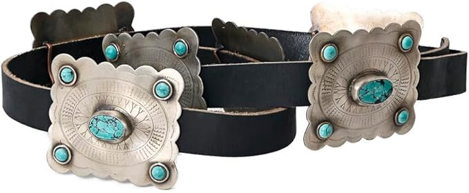 Full Grain Genuine American Leather Belt Men and Women Bling | Amazon (US)