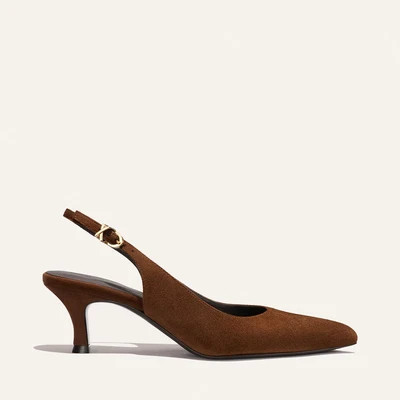 The Colette - Ganache Suede | Margaux