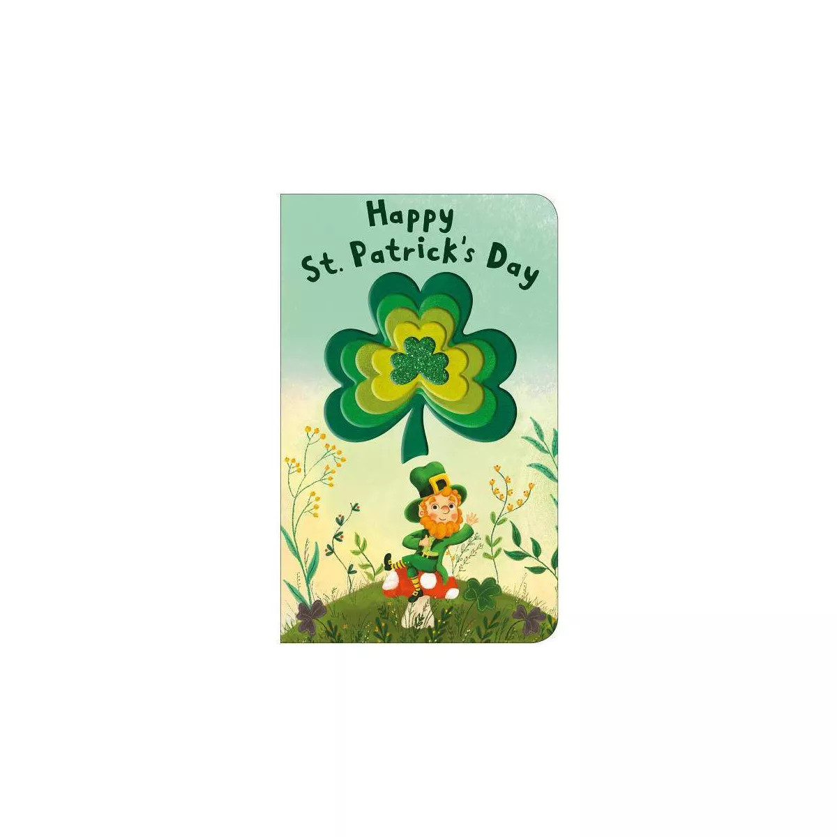 Happy St. Patrick's Day - (Shiny Shapes) by  Roger Priddy (Board Book) | Target