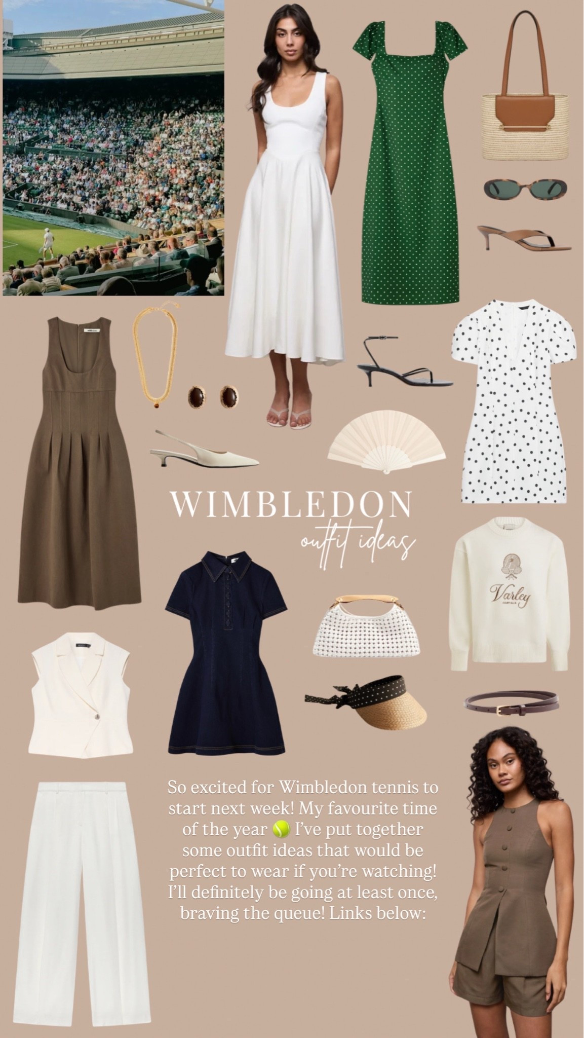 Wimbledon outfit ideas

#LTKuk #LTKsummer #LTKstyletip