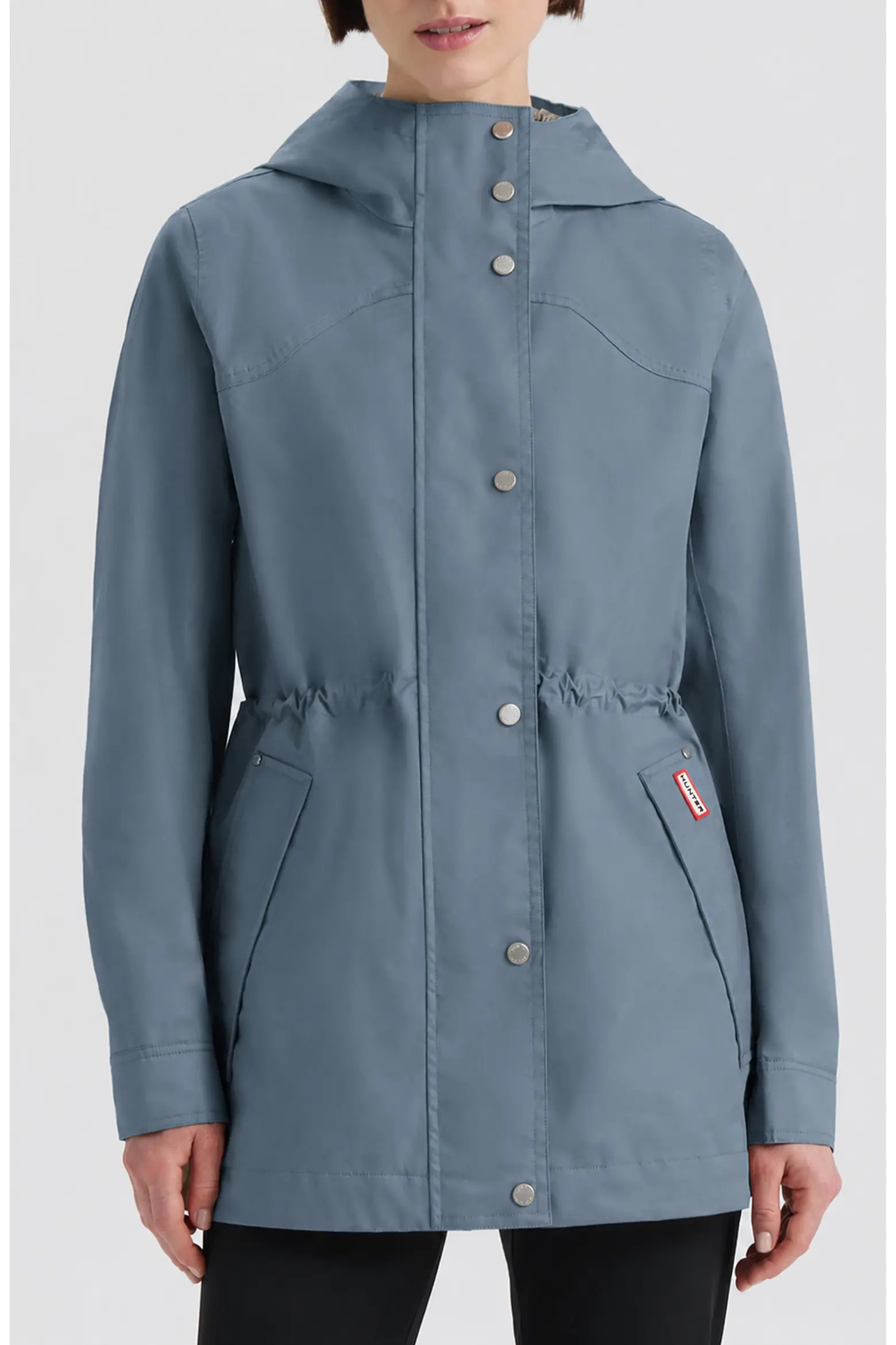 Adela Water Repellent Cotton Canvas Hooded Jacket (Women) | Nordstrom | Nordstrom