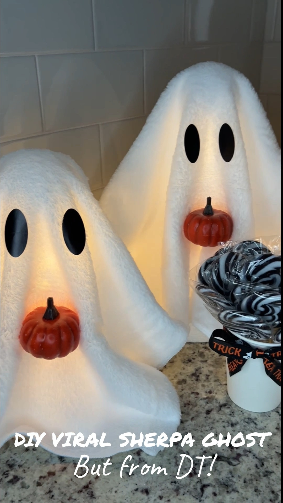 👻DIY Viral Sherpa Ghost! But from DT Items!

#LTKSeasonal #LTKHome #LTKKids