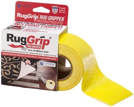Rug Grip Rug Gripper Tape for Area Rugs and Runners, Non-Slip Carpet Tape Works on Carpet, Tile a... | Amazon (US)