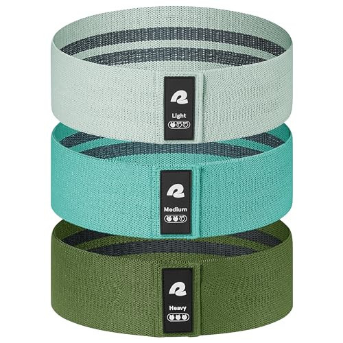 Retrospec Engage Booty Bands Resistance Band Set for Working Out & Exercise - Lightweight & Portable for Men & Women | Amazon (US)