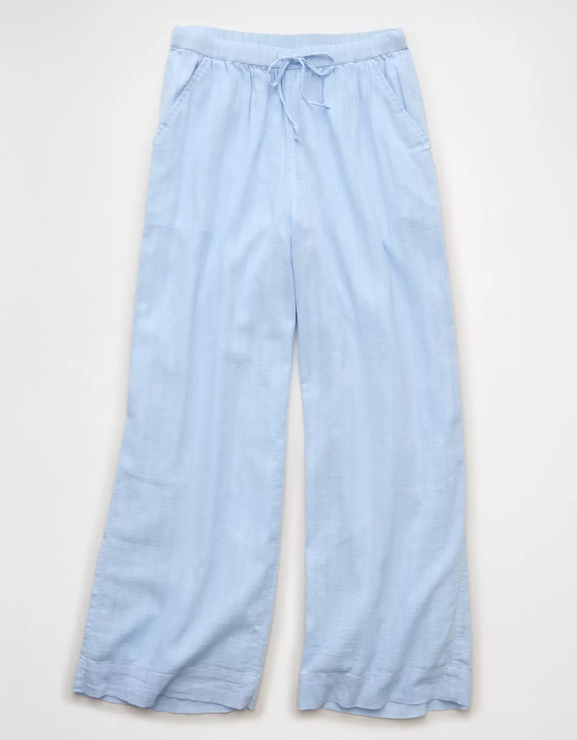 AE High-Waisted Wide-Leg Textured Pant | American Eagle Outfitters (US & CA)